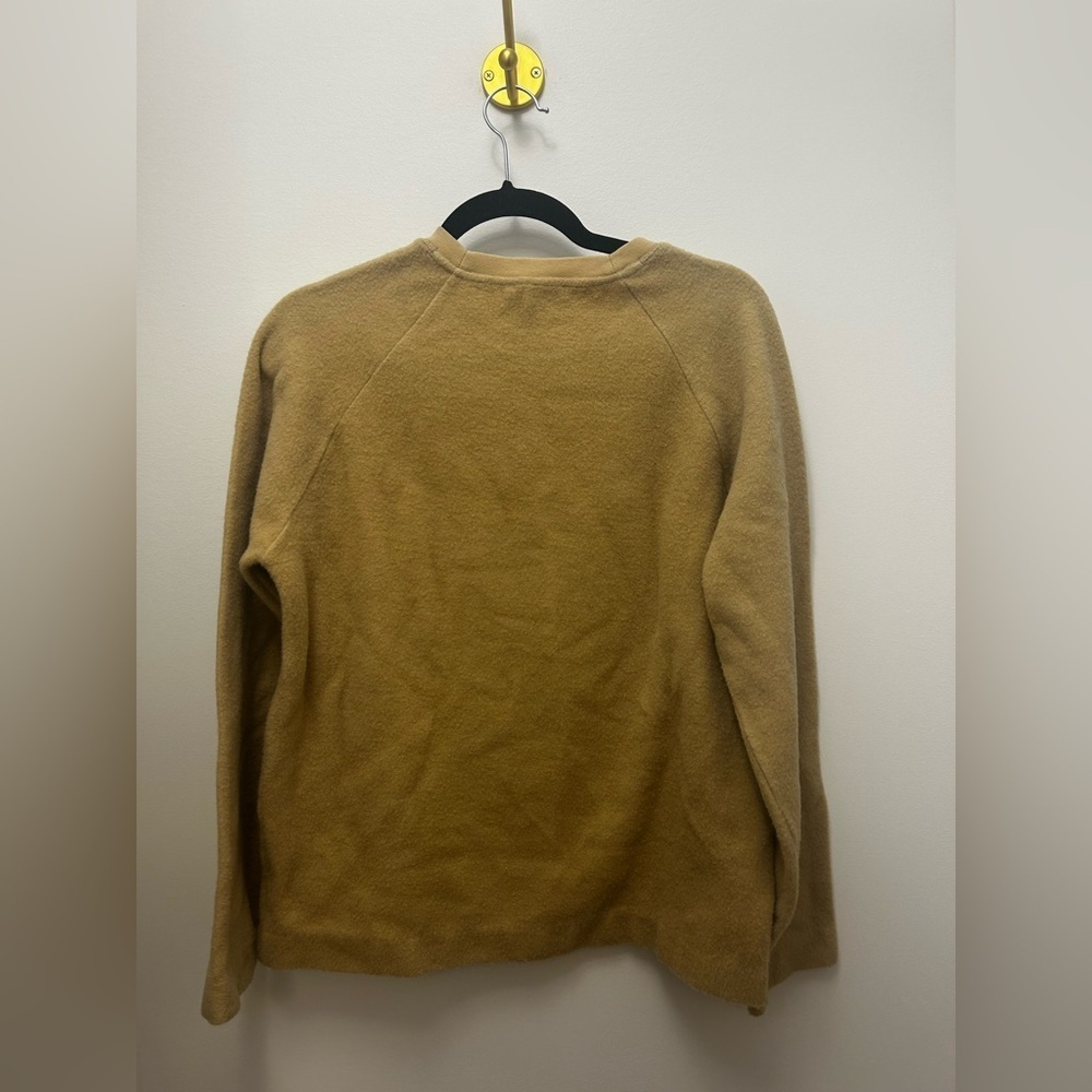 ACNE STUDIOS “Cassie Crewneck Sweater Beige Fleece” XXS - Picture 2 of 5
